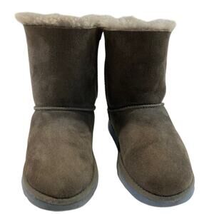 UGG Blue Bailey Bow Tie II Booties SZ/4 Winter Rain Boots